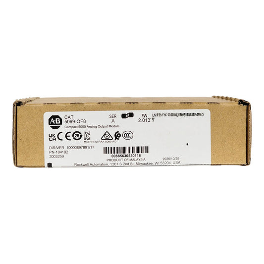 Modulo Output Analogico Allen-bradley 5069-of8 Plc