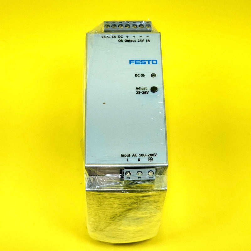 Festo Svg-1/ 230vac-24vdc - 5a Fuente De Alimentación. Nuev