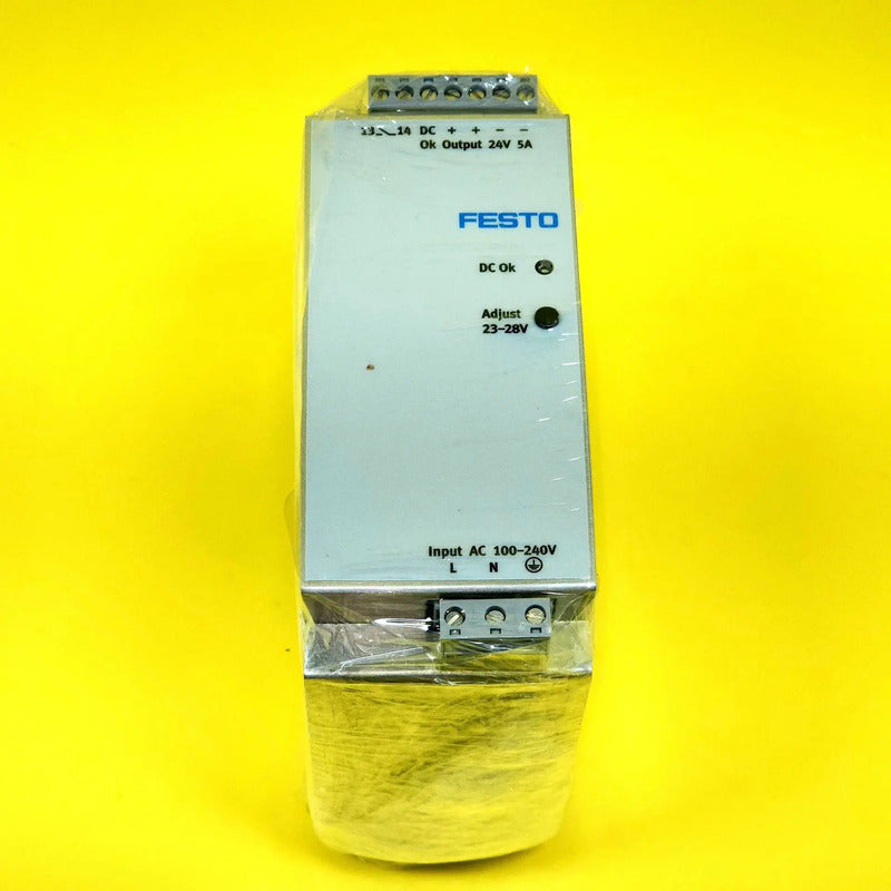 Festo Svg-1/ 230vac-24vdc - 5a Fuente De Alimentación. Nuev