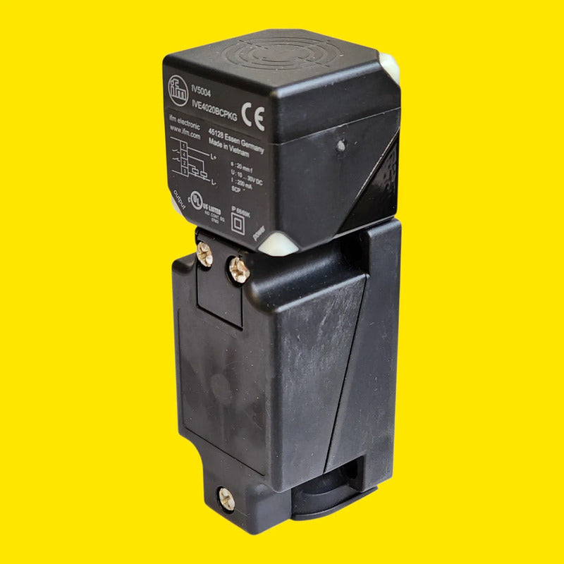 Ifm Iv5004 Sensor Inductivo Pnp 20mm Ip68 Ip69k