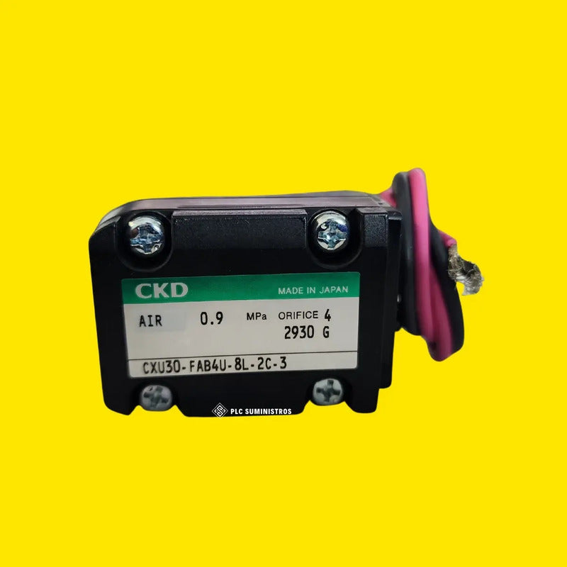 Ckd Corporation Cxu30-fab4u-8l-2c-3 Valvula Solenoide.nuevo