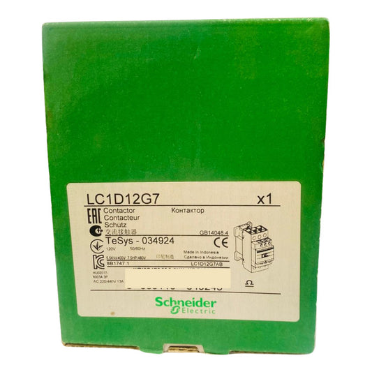 Schneider Lc1d12g7 Contactor