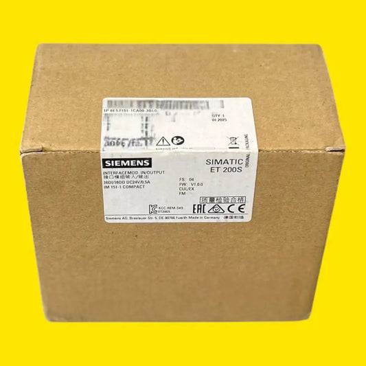 Siemens 6es7151-1ca00-3bl0 Simatic Et200s Im151-1 Standard