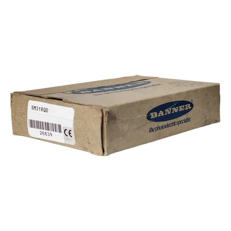 Banner Sm31rqd 26839 Sensor Receptor Barrera 3m M12