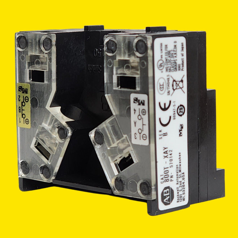 Allen Bradley 800t-xay Selector Industrial De Control