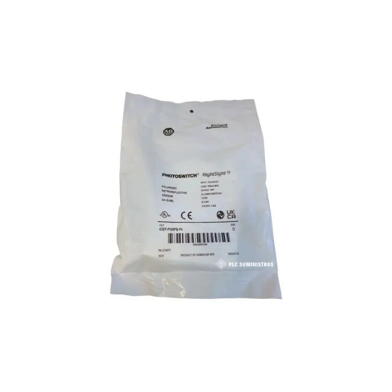 Allen-bradley 42ef-p2mpb-f4  Retroreflective Sensor Serie B