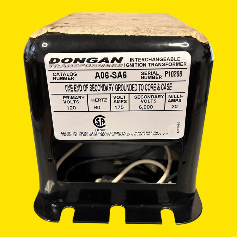 Dongan Transformers A06-sa6 Transformador De Control Negro