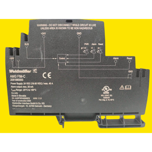 Weidmuller Amg Fim-c 2081880000 Modulo De Alimentacion