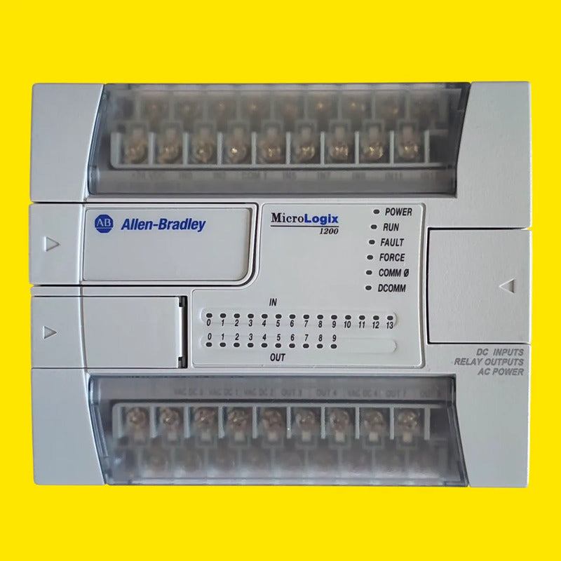 1762-l24bwar Allen Bradley 14 In / 10 Out Doble Puerto Rs232