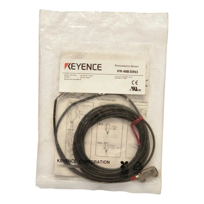 Keyence Pr-mb30n3 Sensor Fotoeléctrico 30 Mm