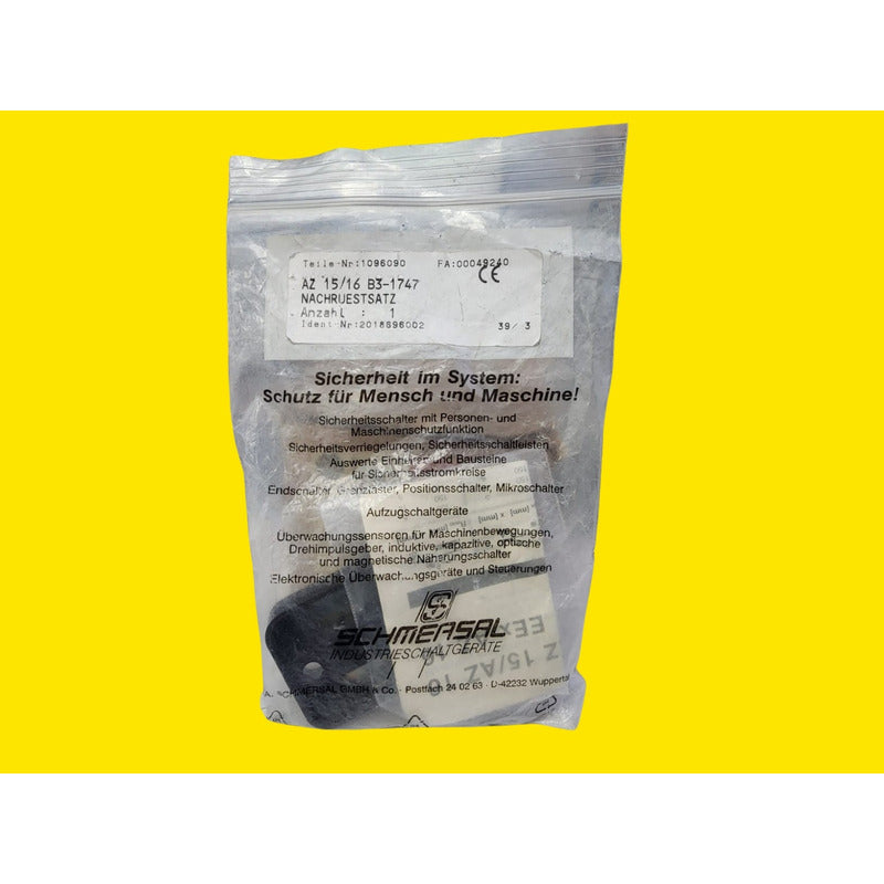 Schmersal Az 15/16 B3-1747 Interruptor De Seguridad Negro