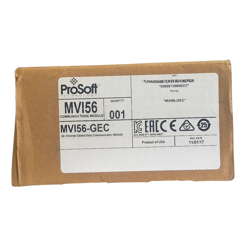 Prosoft Mvi56-gec Módulo Comunicación Ethernet Controllogix