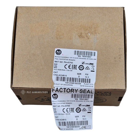 Allen Bradley 1794-acnr15 Flex I/o Controlnet Redundante Mód