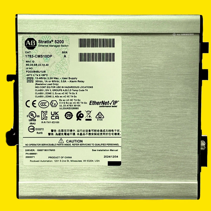 Allen-bradley 1783-cms10dp Stratix 5200