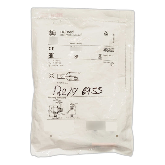 Ifm Sensor Fotoeléctrico Cubo  15.200mm 1404 Uad  Ogh580