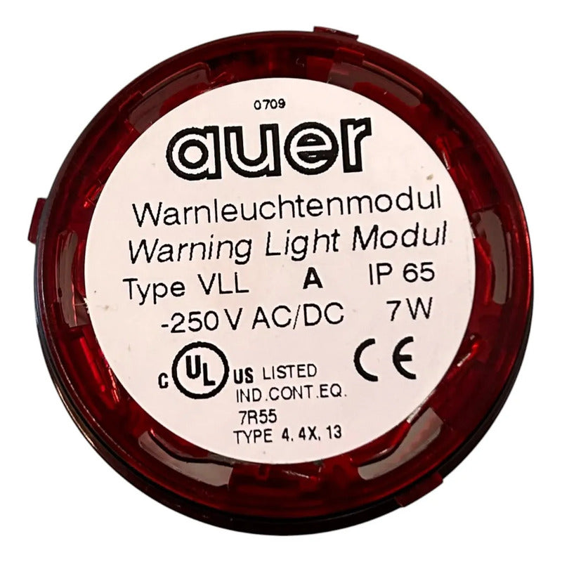 Auer 750001900 Indicador Luminoso Rojo Industrial