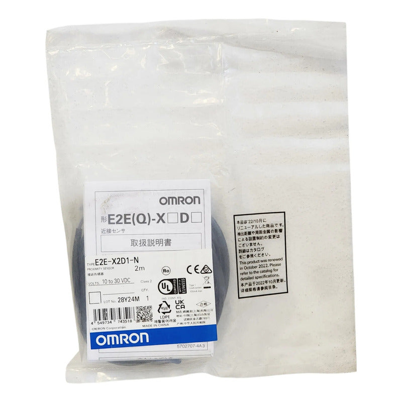 Omron E2e-x3d1-n Sensor Proximidad Inductivo