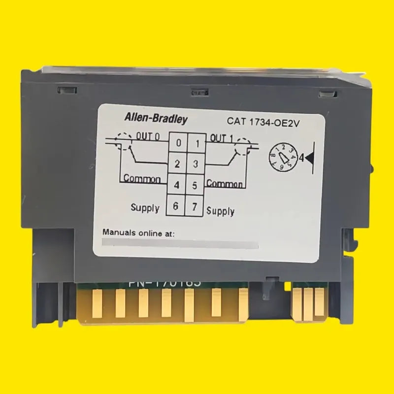 Allen-bradley 1734-oe2v Modulo De Salida Analogica