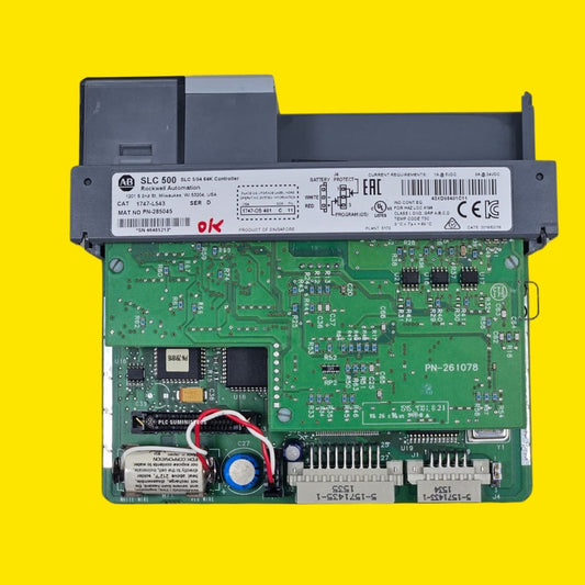 Allen Bradley 1747-l543 Slc 500 Procesor Unit. Usado - Allen