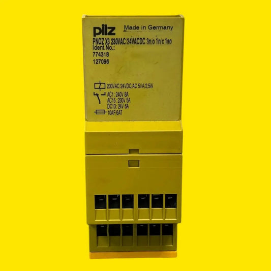 Pilz Pnoz X3 Relevador De Seguridad