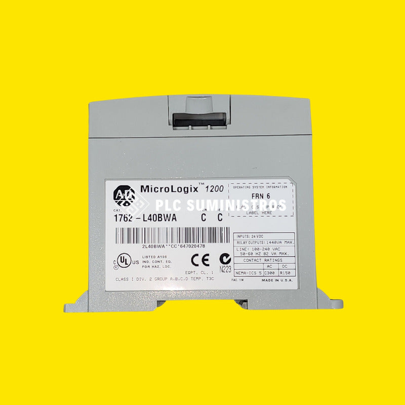 1762-l40bwa Allen-bradley Controlador Proces. Usado - Allen