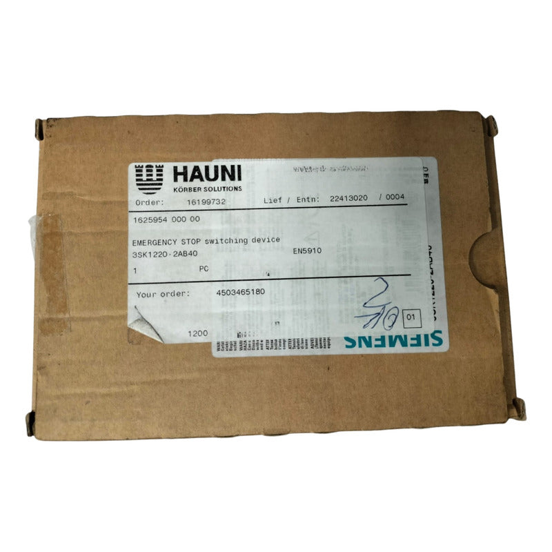 Siemens 3sk1220-2ab40 Relé De Seguridad