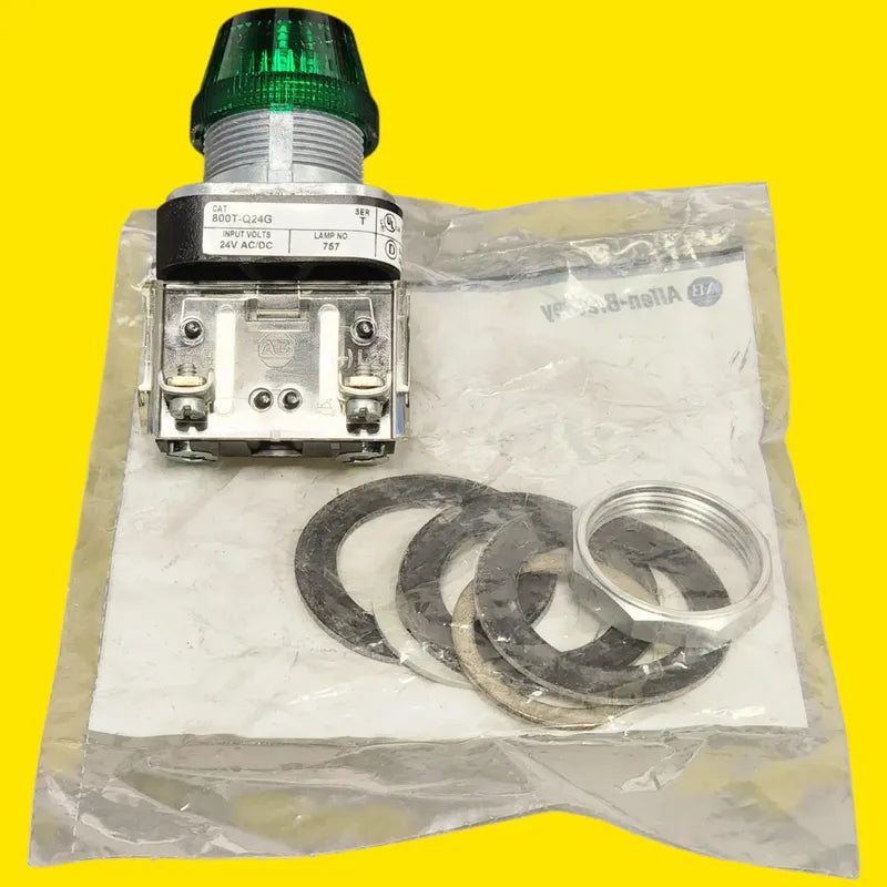 Allen-bradley 800t-q24g Luz Indicadora Verde 30 Mm