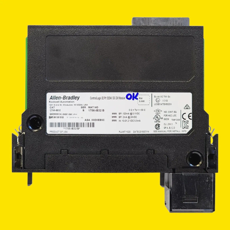 Allen-bradley 1756-ib32 Módulo De Entradas 24vdc 32 Puntos