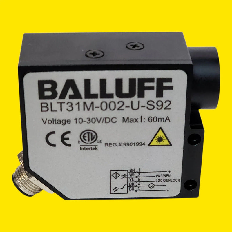 Balluff Blt000c Sensor Luminiscencia Uv Blt31m Ip67 Pnp
