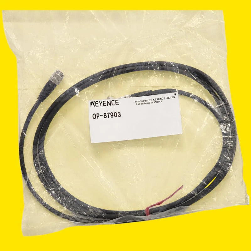 Keyence Op-87904 Cable Sensor Cabezal Negro