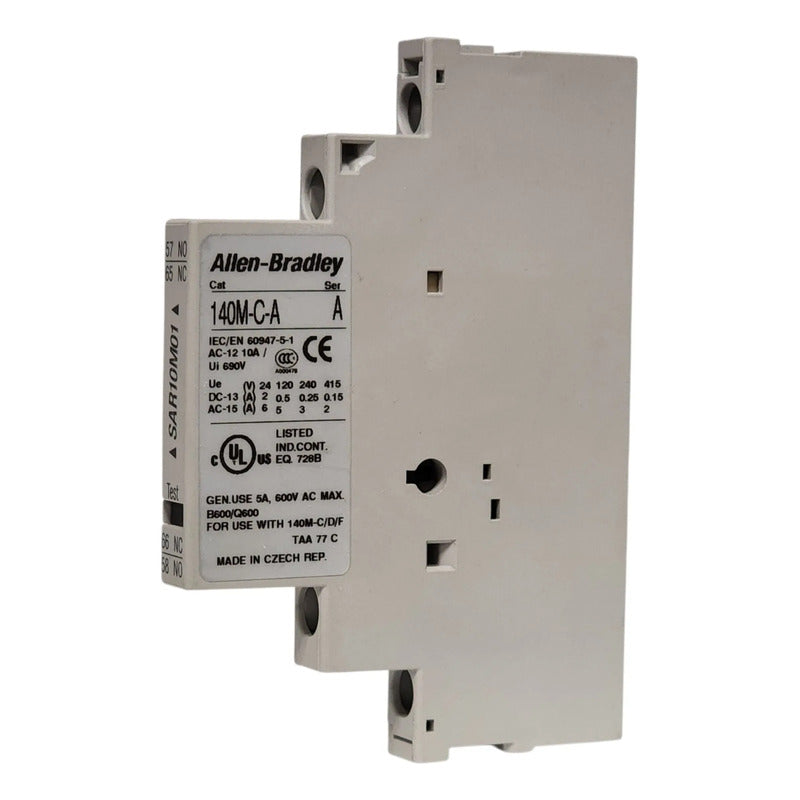 Allen-bradley 140m-c-asar10m01 Contacto Auxiliar Lateral
