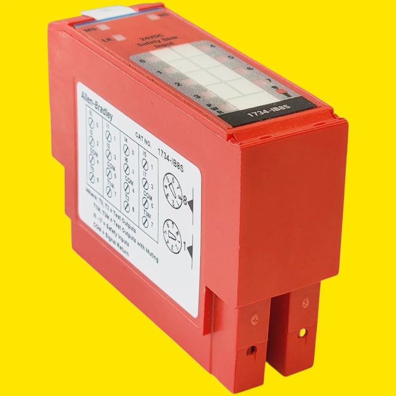 Allen-bradley 1734-ib8s Módulo De Seguridad Guard I/o