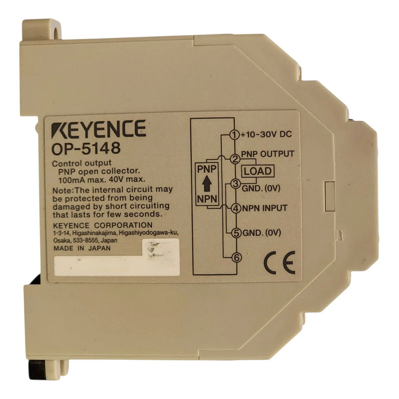 Keyence Op-5148 Convertidor De Señal Beige