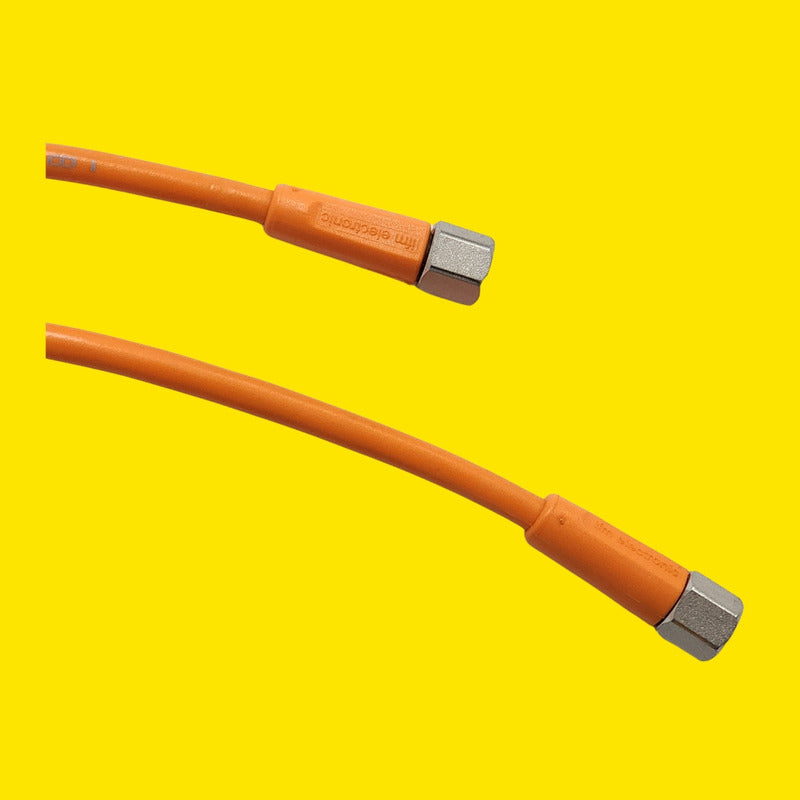 Cable Actuador Sensor Ifm Evt339 M12  Industrial Naranja Oscuro