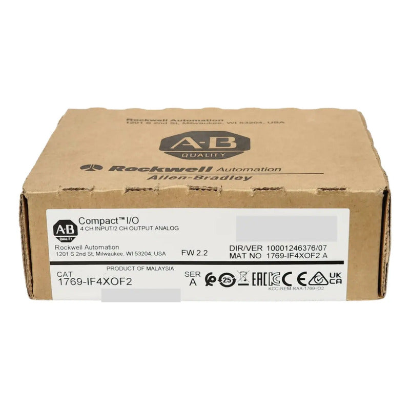 Allen-bradley Compact I/o 4ch   1769-if4xof2