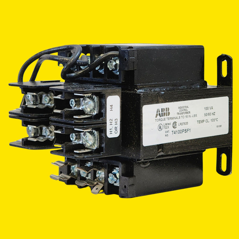 Abb T4100psf1 Transformador Seco 100 Va 240/480-115/24 Negro