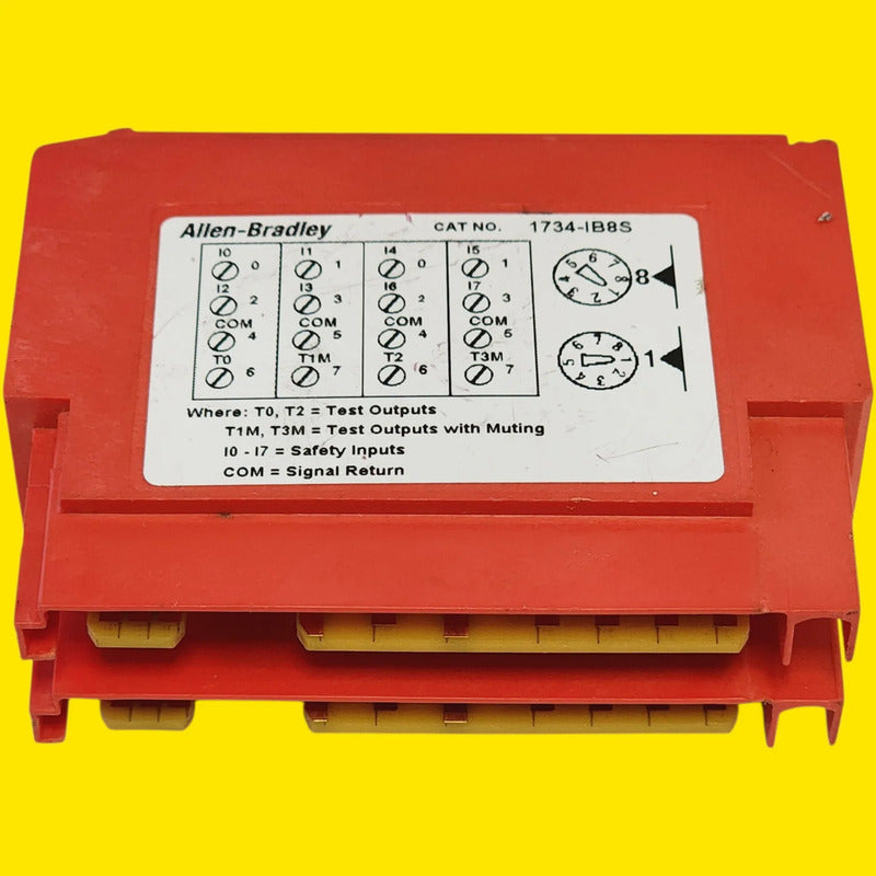 Allen-bradley 1734-ib8s Módulo De Entrada De Seguridad