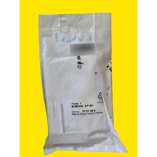 Phoenix Contact Subcon 9/f-sh Conector Hembra 2761499 Negro