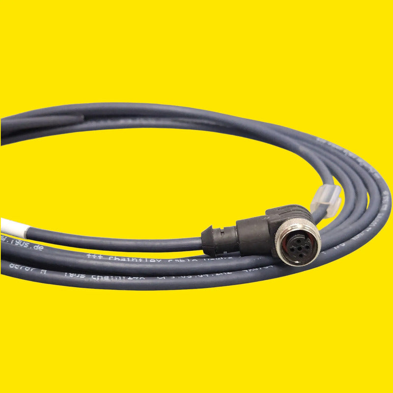 Gus Cf.ini-p4-m12-bw-3 Cable M12 Hembra 3 Metros Gris Oscuro