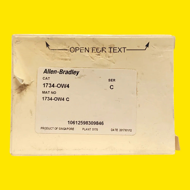 Allen-bradley 1734-ow4 Módulo 4 Salidas Relay