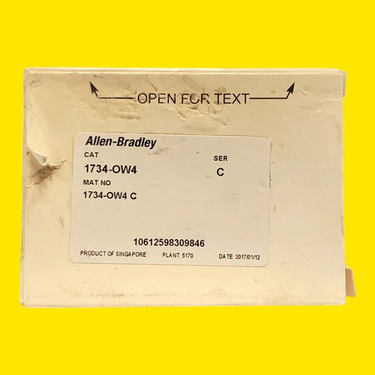 Allen-bradley 1734-ow4 Módulo 4 Salidas Relay