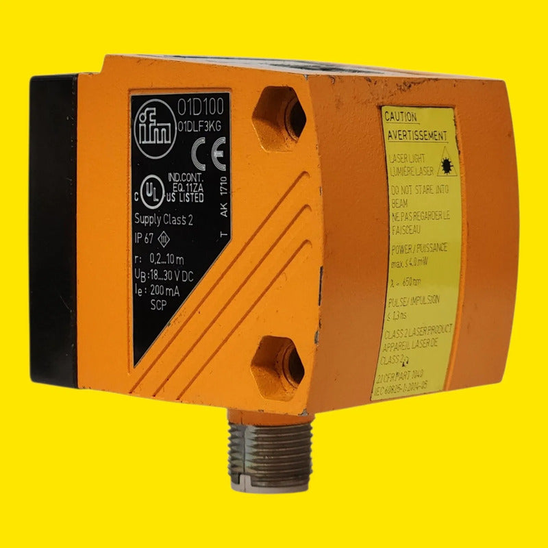 Ifm O1d100 O1dlf3kg Sensor Óptico Distancia Io-link