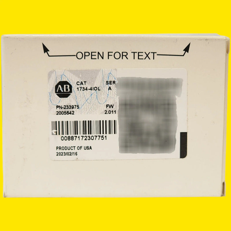 Allen Bradley 1734-4iol Modulo Entrada Salida Point I/o