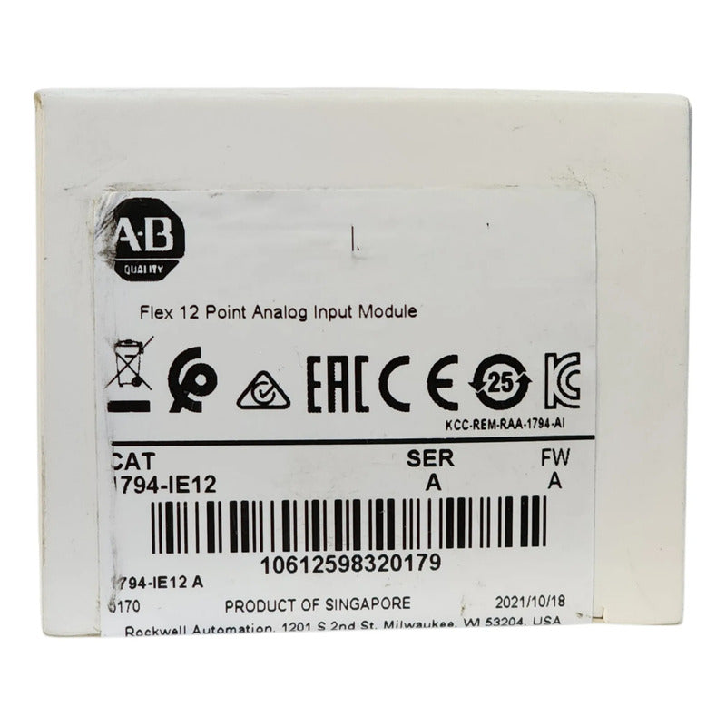 Modulo Entradas Analogicas Allen Bradley 1794-ie12 Flex I/o