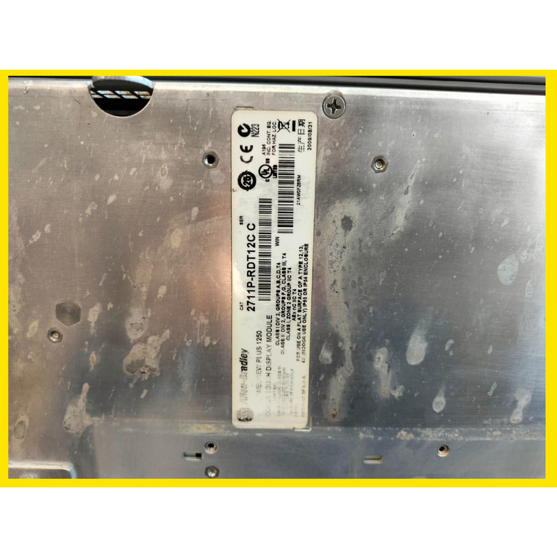 Allen-bradley 2711p-rdt12c Modulo De Panel