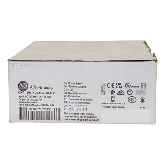 Allen Bradley 1606-xle240e Ser B Fuente De Poder