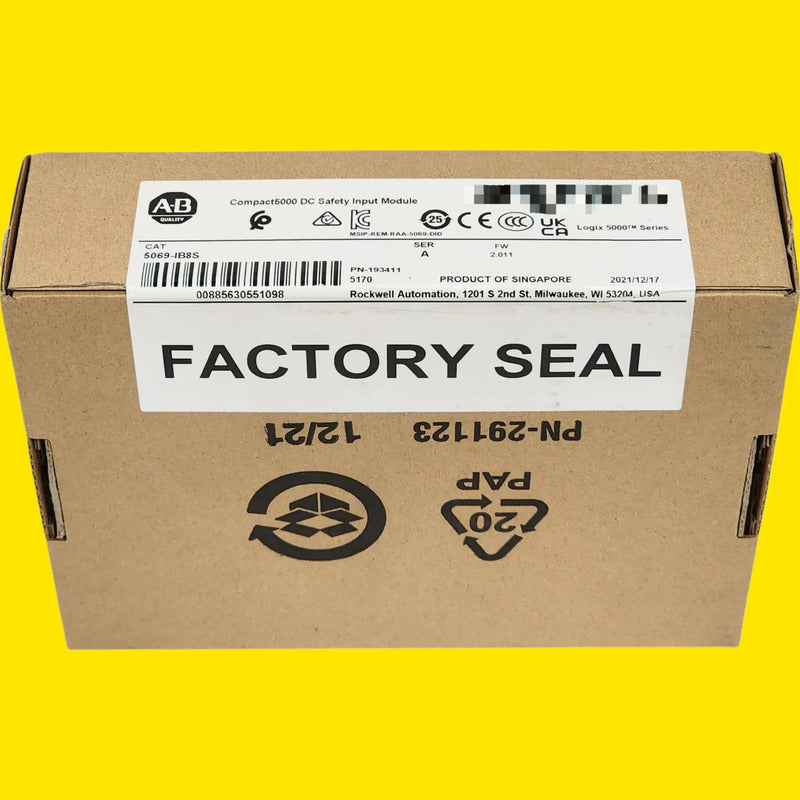 Allen-bradley 5069-ib8s | Módulo 8 Entradas Seguridad Sil3
