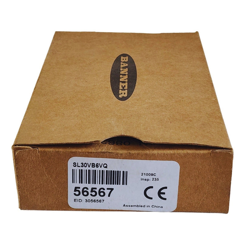 Banner Sl30vb6vq  Sensor Fotoelectrico Nuevo Caja Abierta -